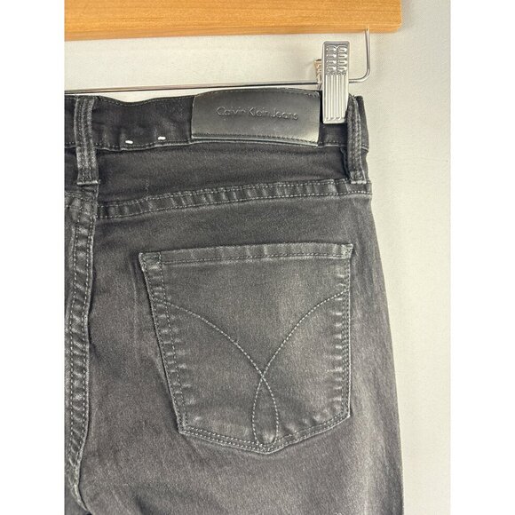 Calvin Klein Womens Black Skinny Jeans Size 4X30 Ultimate Fit Denim - Picture 7 of 7